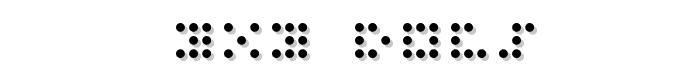 3x3%20dots font