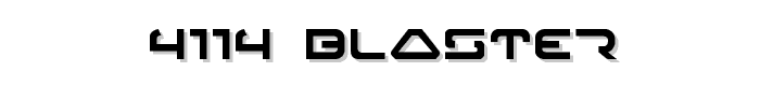 4114%20Blaster font