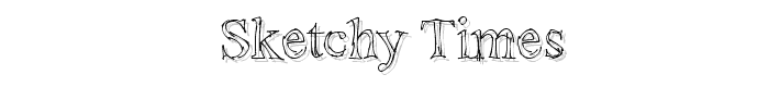 _Sketchy%20Times font