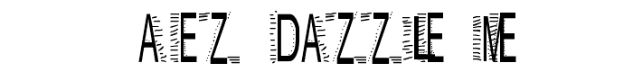 AEZ%20dazzle%20me font