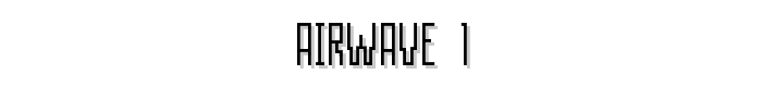 AIRWAVE%201 font