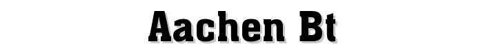 Aachen%20BT font