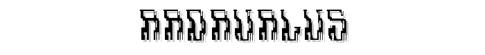 Aadavalus font