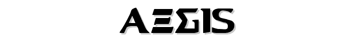 Aegis font