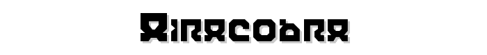 Airacobra font