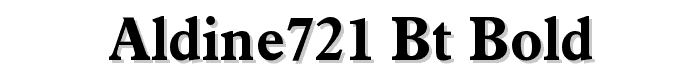 Aldine721%20BT%20Bold font