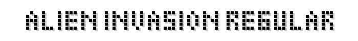 Alien%20Invasion%20Regular font