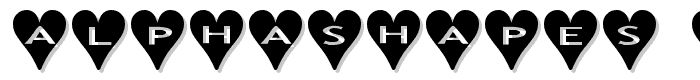 AlphaShapes%20hearts font