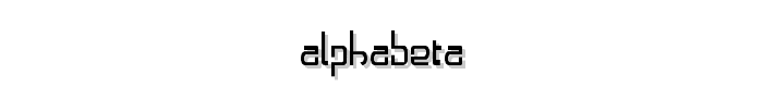 Alphabeta font