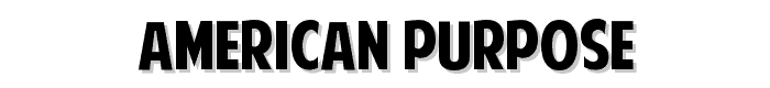 American%20Purpose font