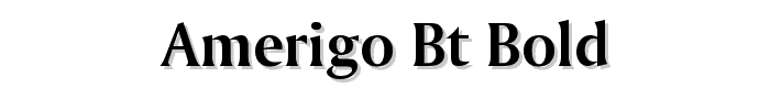 Amerigo%20BT%20Bold font