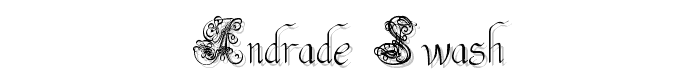 Andrade%20Swash font