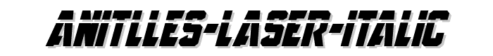 Anitlles%20Laser%20Italic font