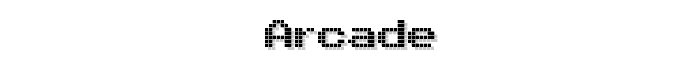 Arcade font