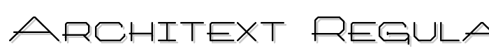 Architext%20Regular font