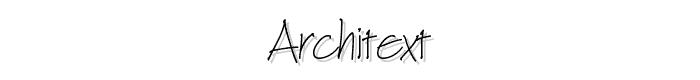 Architext font