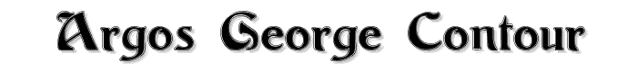 Argos%20George%20Contour font