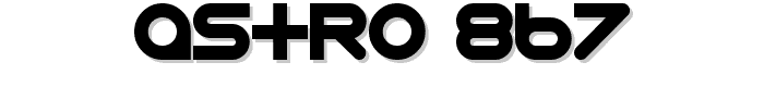 Astro%20867 font