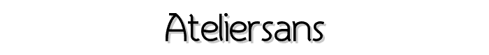 AtelierSans font