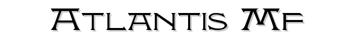 Atlantis%20MF font