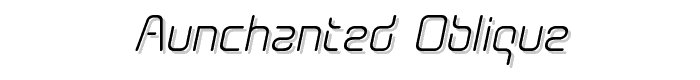 Aunchanted%20Oblique font