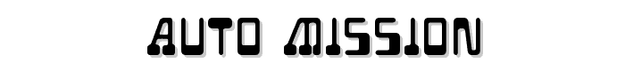 Auto%20Mission font