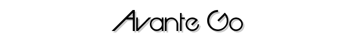 Avante%20Go font