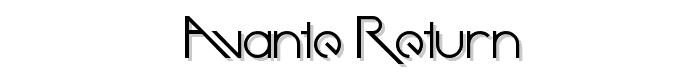 Avante%20Return font