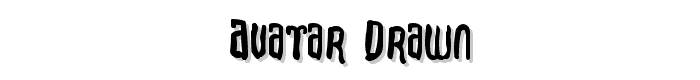 Avatar%20Drawn font