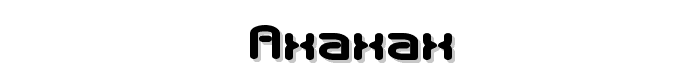 Axaxax font