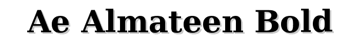 ae_AlMateen%20Bold font