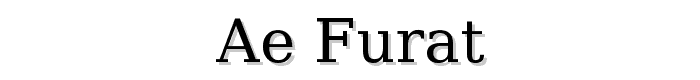 ae_Furat font