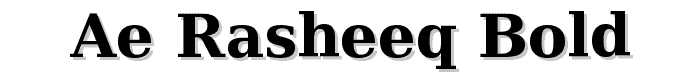 ae_Rasheeq%20Bold font