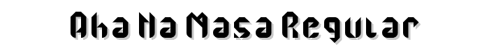 aha%20na%20masa%20Regular font