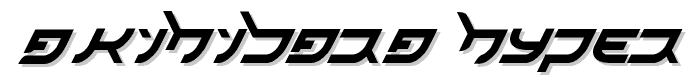 akihibara%20hyper font