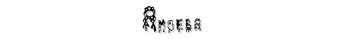 amoeba font