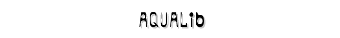 aqualib font