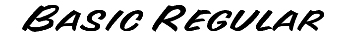 BASIC%20Regular font