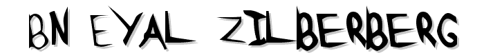 BN%20Eyal%20Zilberberg font