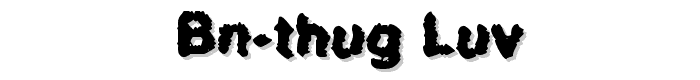 BN-Thug%20Luv font