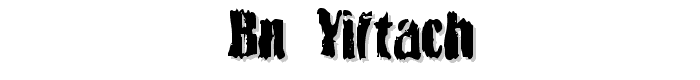 BN-Yiftach font