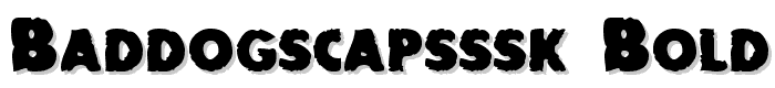 BadDogSCapsSSK%20Bold font