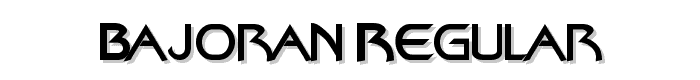 Bajoran%20Regular font