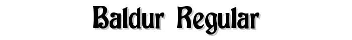 Baldur%20Regular font