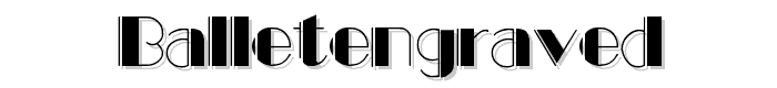 BalletEngraved font