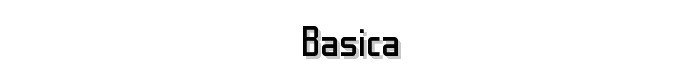 Basica font