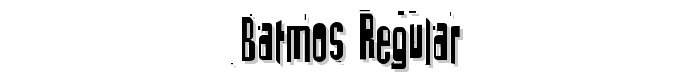 Batmos%20Regular font