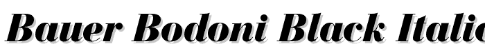 Bauer%20Bodoni%20Black%20Italic%20BT font