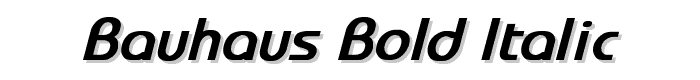 Bauhaus%20Bold%20Italic font