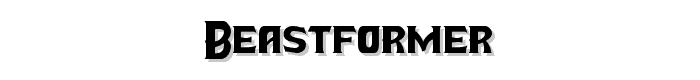 Beastformer font